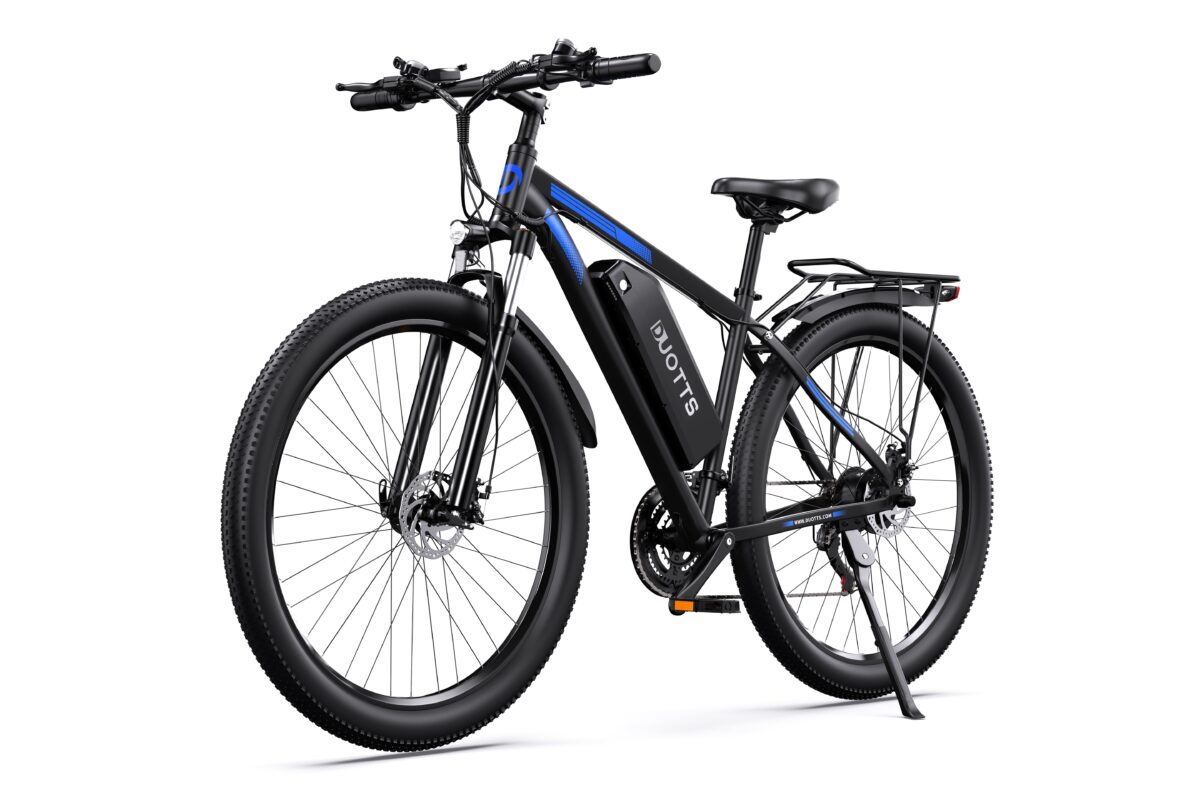 Electric Mountain Bike 750W Motor, 29-Inch Wheels, 48V Battery, Front Suspension