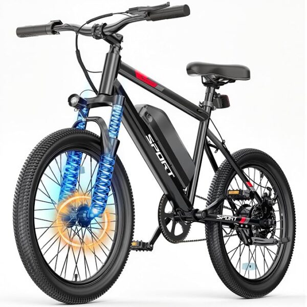 Electric Bike for Adults, 1000W Peak Electric Mountain Bike, 26 Inch Electric Bicycle with 48V Removable Battery, Up to 40 Miles Range, 7-Speed E-Bike with Front Suspension, 3 Riding Modes